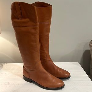 Ralph Lauren Brown Leather Riding Boots